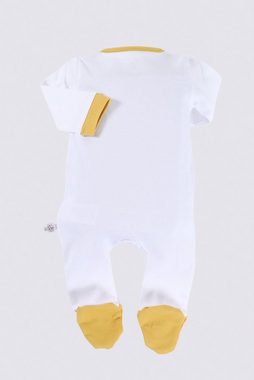 Ecocotton Strampler Baby Strampler DODO bedruckt aus 100% Bio Baumwolle Bio-Baumwolle