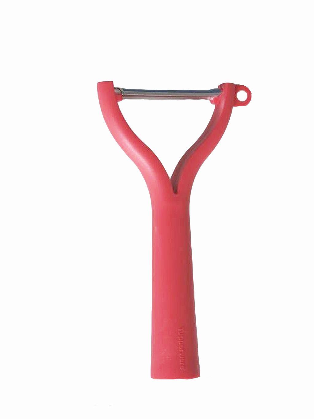 TUPPERWARE Овощечистка Universalschäler rot D119 Schäler Wellenschliff