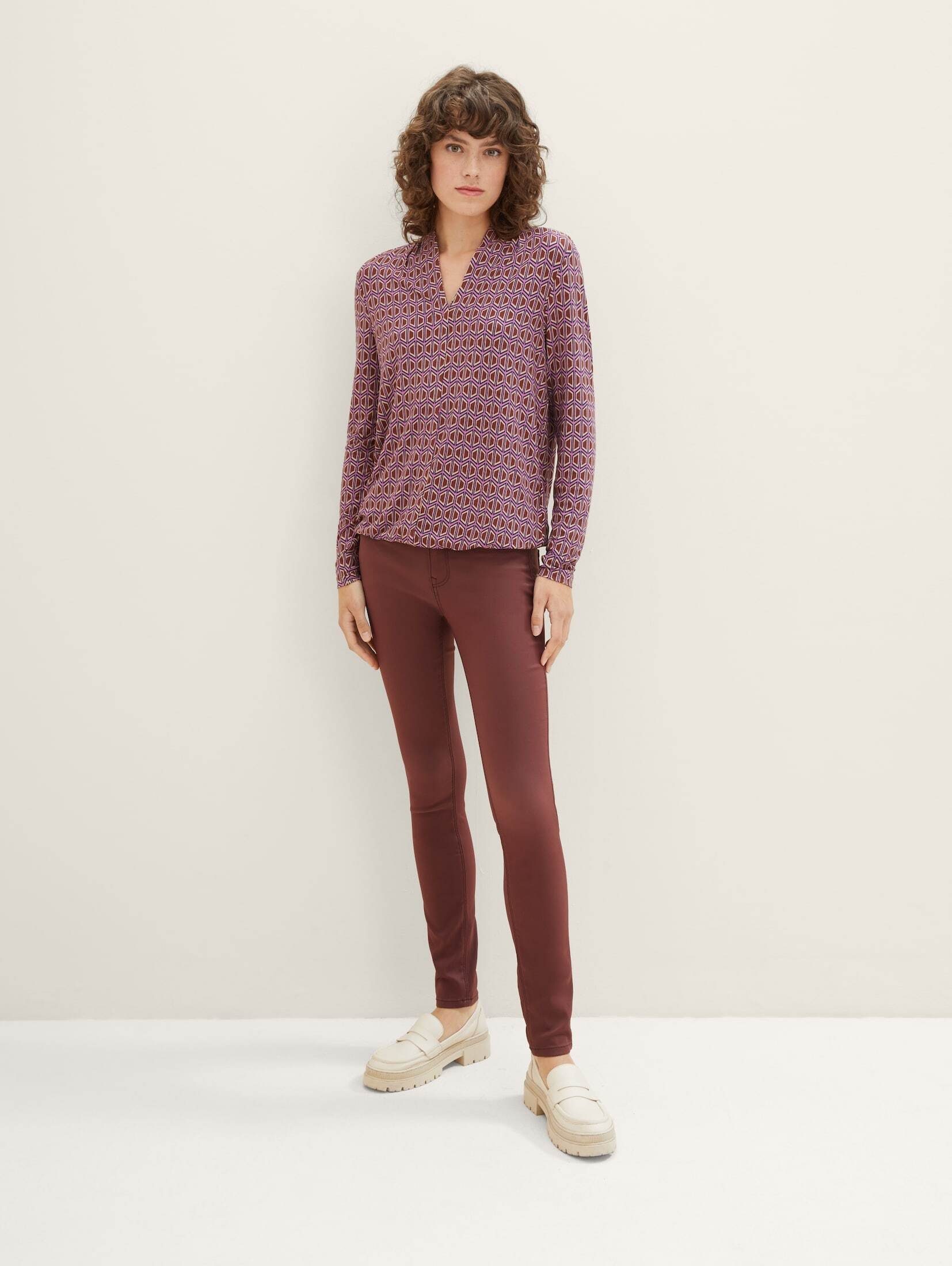 TOM TAILOR Skinny-fit-Jeans Alexa Skinny Jeans raisin