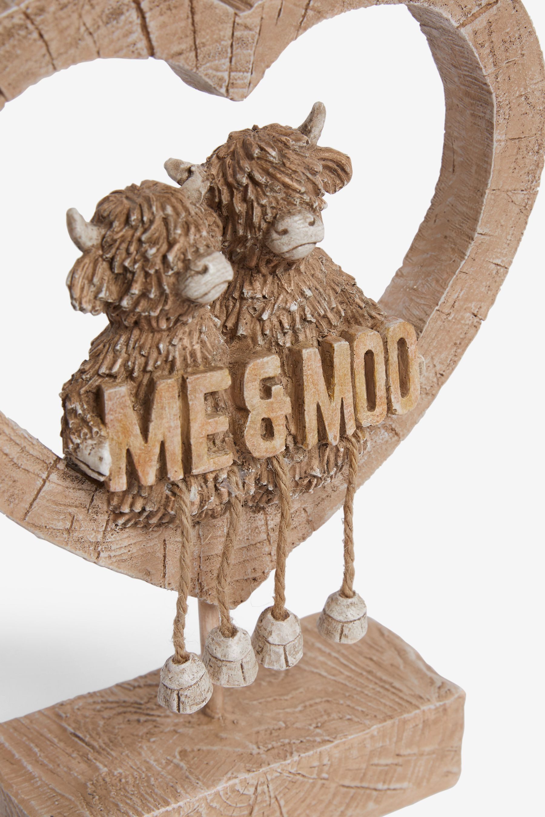 Next Dekofigur Me and Moo Herzskulptur mit Hochlandrind Hamish günstig online kaufen