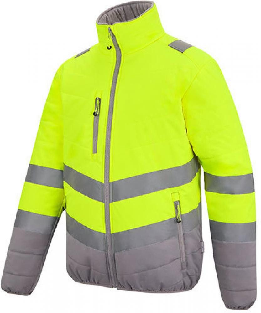 Regatta Professional Arbeitsjacke Hi-Vis 2-Tone Thermal Baffle Sicherheits-Jacke