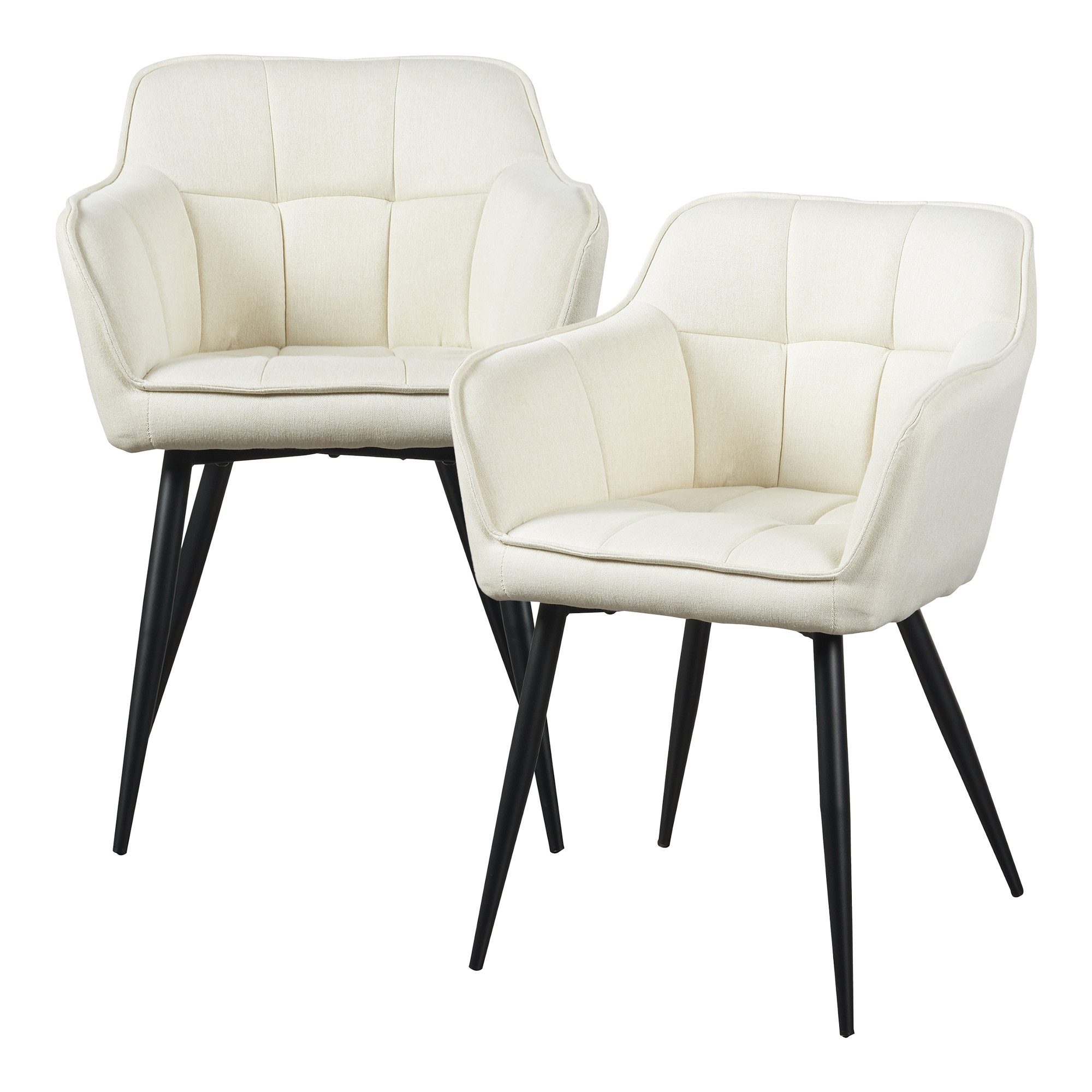 en.casa Esszimmerstuhl (Set, 2 St), »Birmingham« günstig online kaufen