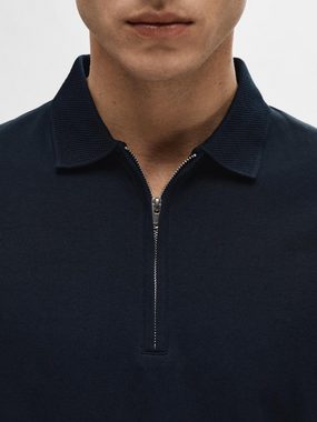 SELECTED HOMME Poloshirt SLHFAVE ZIP SS POLO NOOS