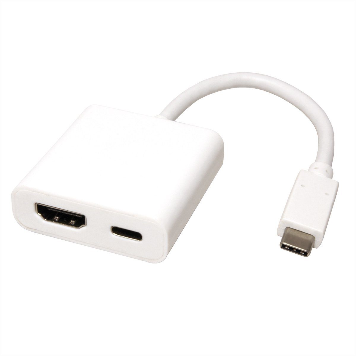 Display Adapter USB Typ C - HDMI, + 1x Typ C PD, ST/BU Audio- & Video-Adapter