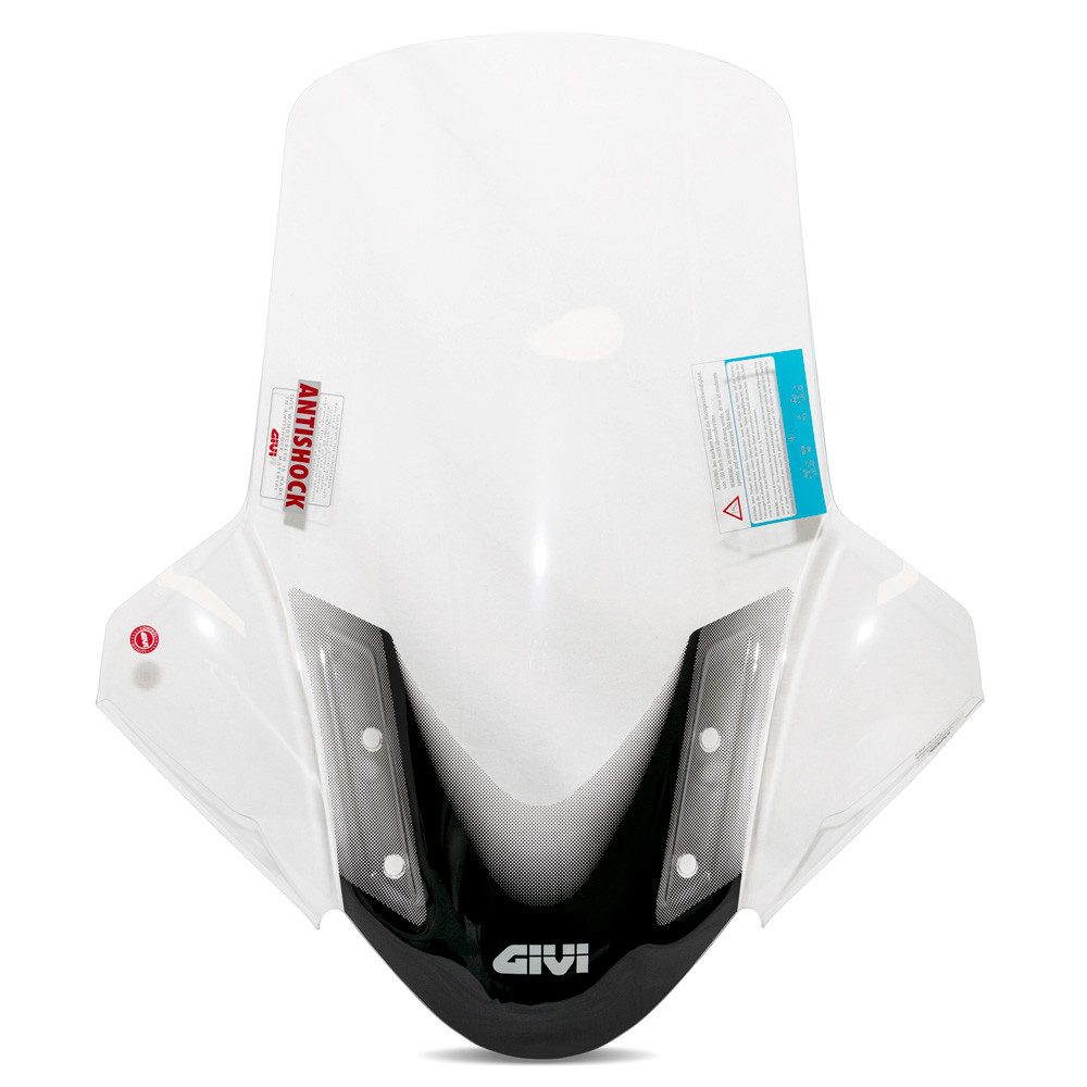 GIVI Fahrrad-Windschild Windschutzscheibe über 690 x 630 mm mit ABE für Yamaha Tricity 125