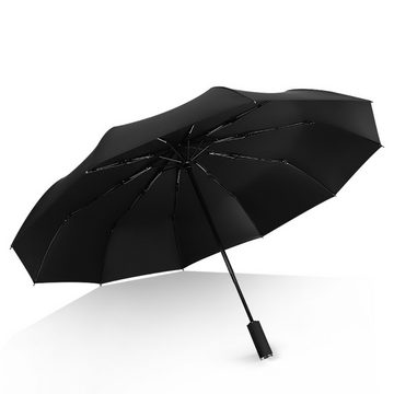 CoolBlauza Taschenregenschirm Sonnen- und Regen-Klappschirmschlichtes Design, Regenschirm