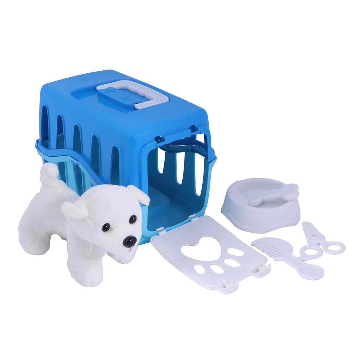OGI MOGI TOYS Lernspielzeug Ogi Mogi „My Cute Dog“ Tierarzt-Spielset – Blau, Rollenspiel für Kinde (1-St)