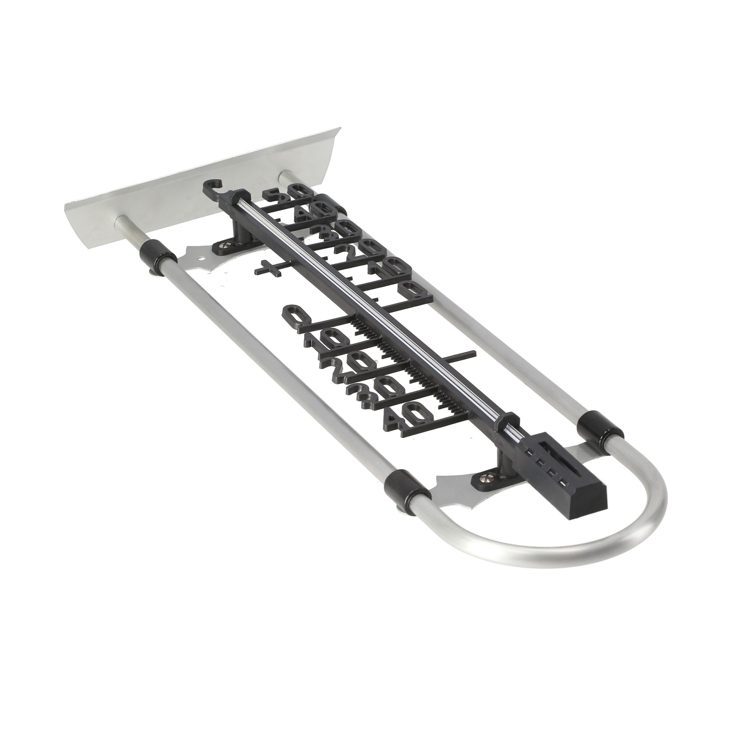 Lantelme Gartenthermometer Lantelme Gartenthermometer Schwarz 49 cm Kunststoff mit Metallrahmen, 1-tlg.