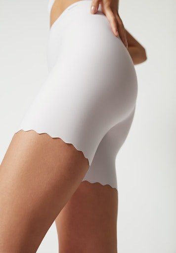 Skiny Lange Unterhose Micro Essentials formgebend, bequem, elastisch, zum Drunterziehen, geschnittene Kanten