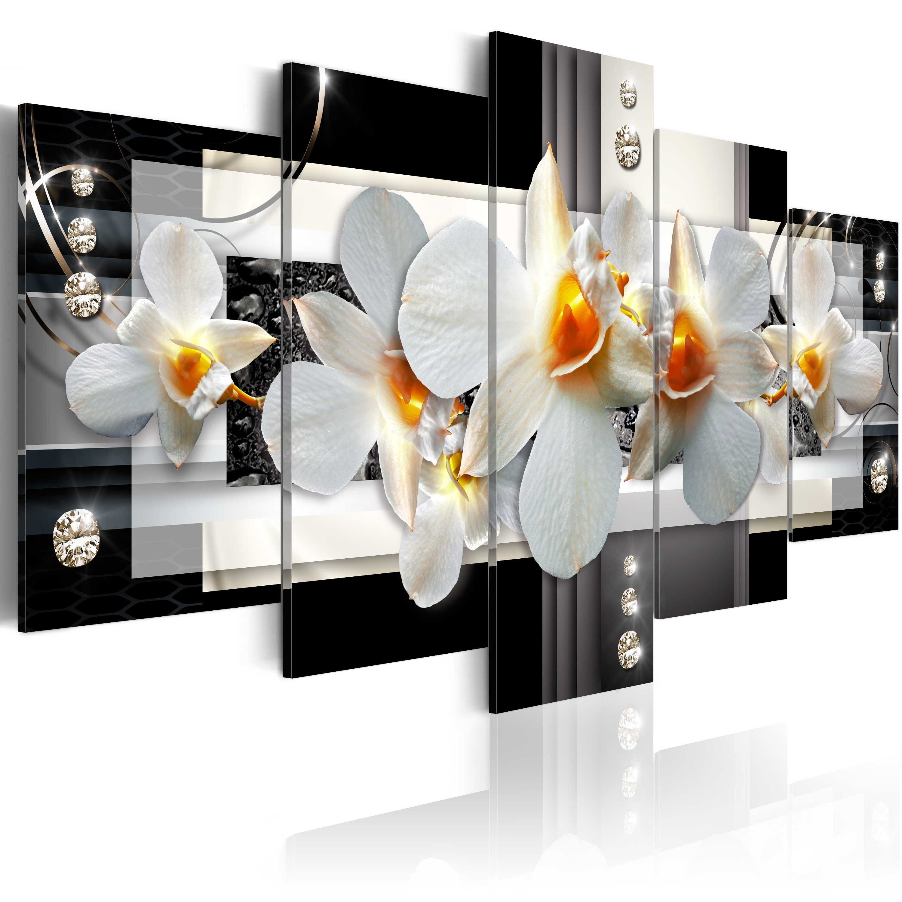 Artgeist Wandbild Sunny orchids