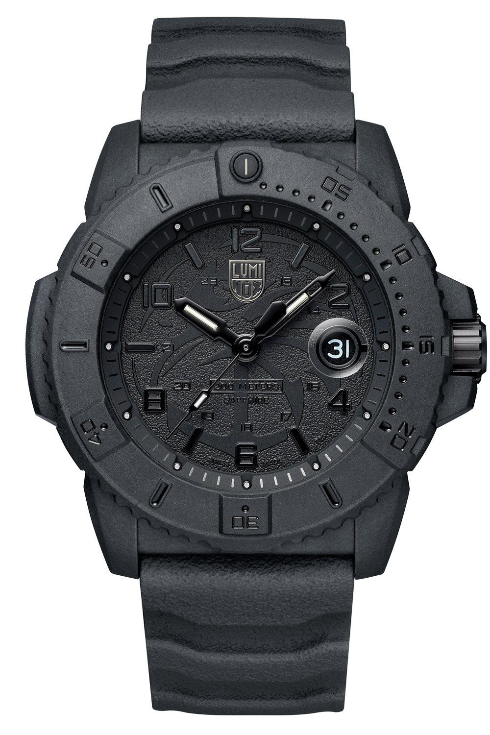 Luminox Navy Schwarz Seal Taucheruhr