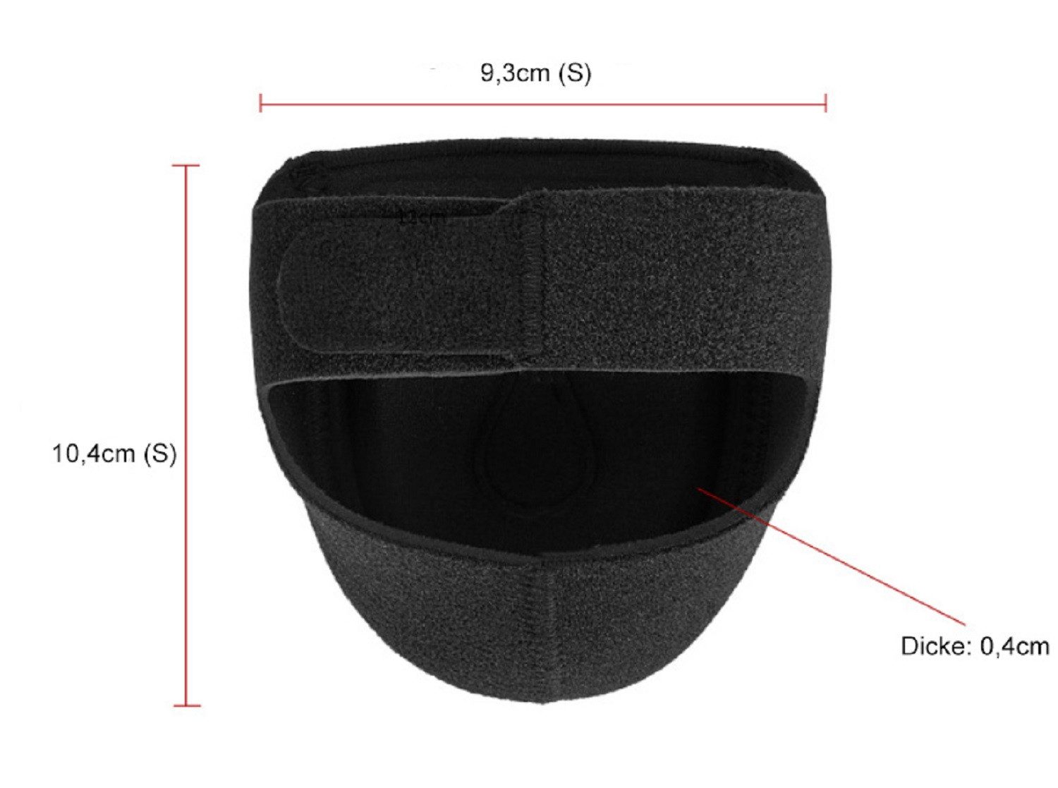 COOL-i ® Fersenspornhilfe Fersenspornpolster (1 Paar) – Gel-Fersenkissen,einstellbar, zur Druckentlastung bei Fersenschmerzen, Fersensporn & Knochensporn