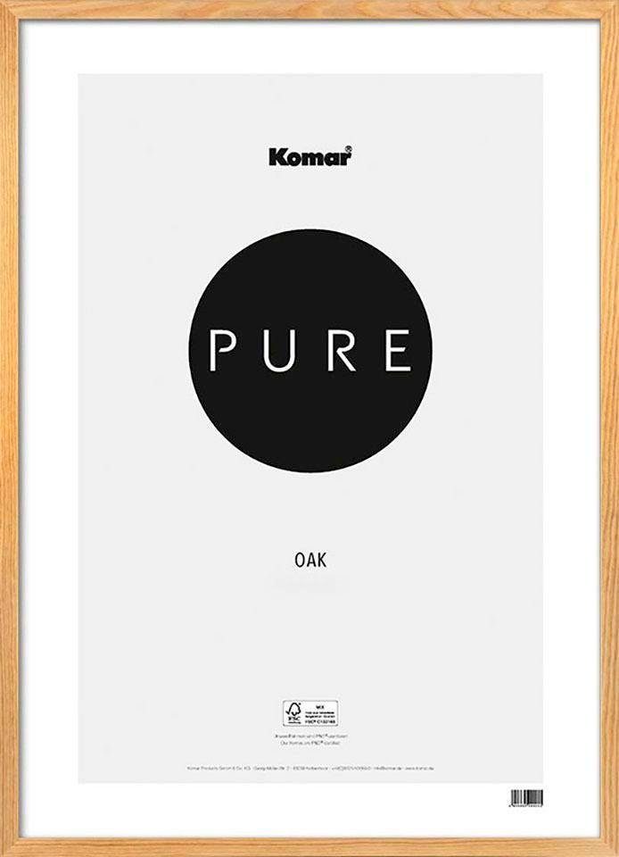Komar Bilderrahmen Pure, Echtholzrahmen mit hochtransparentem günstig online kaufen
