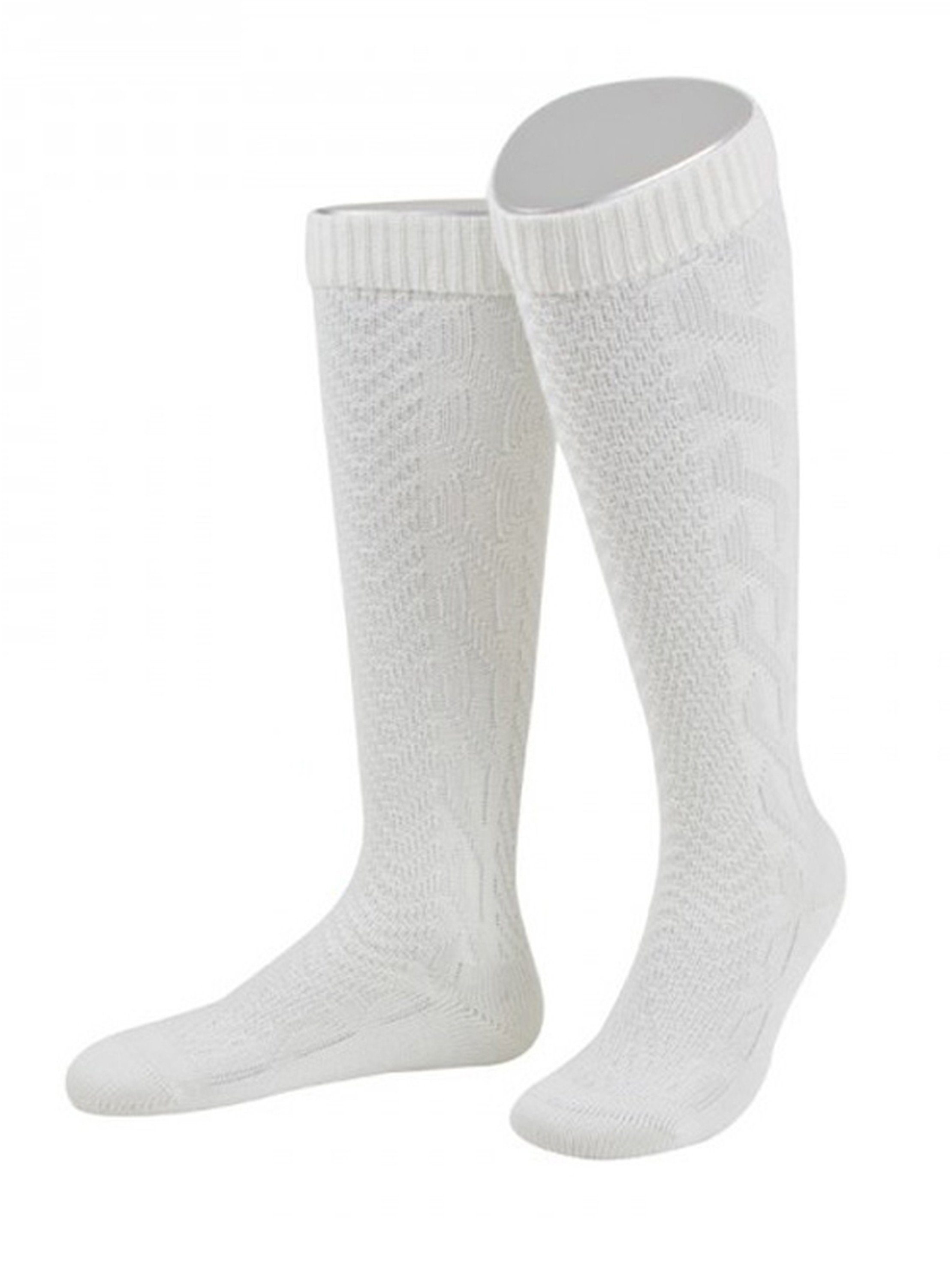 Almbock Trachtensocken Zopfstrumpf traditionell (1-Paar) rein günstig online kaufen