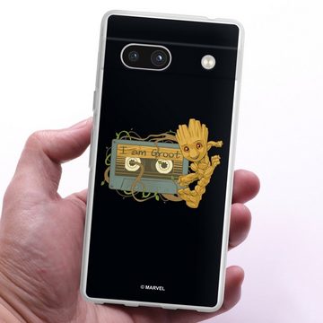 DeinDesign Handyhülle Groot Guardians Of The Galaxy Marvel, Google Pixel 7a Silikon Hülle Bumper Case Handy Schutzhülle