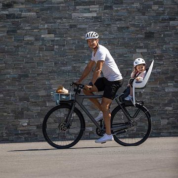 Hamax Fahrradkindersitz Fahrradkindersitz mit abschließbare Rahmenbefestigung