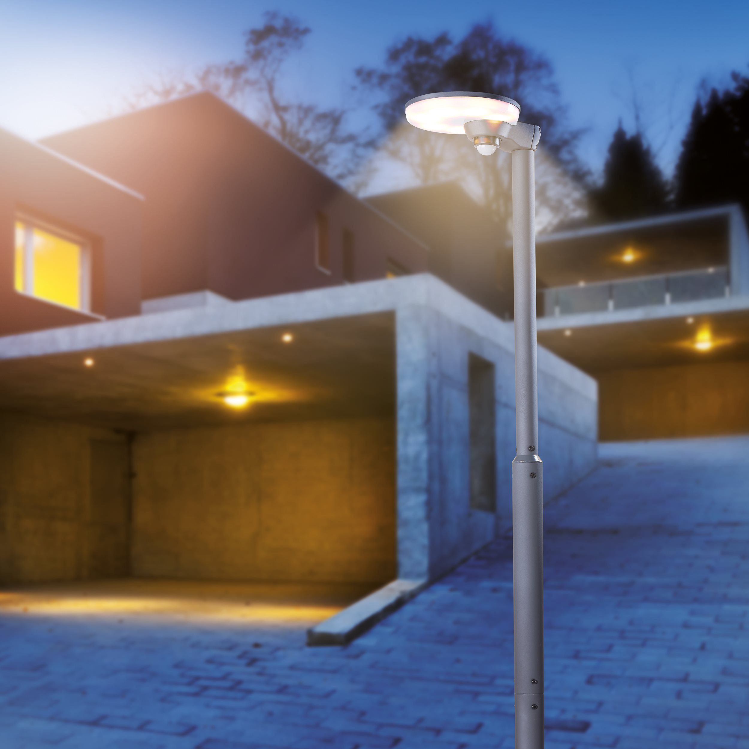 Solarmodul für Solarspot Trio PIR, inkl. Akkus