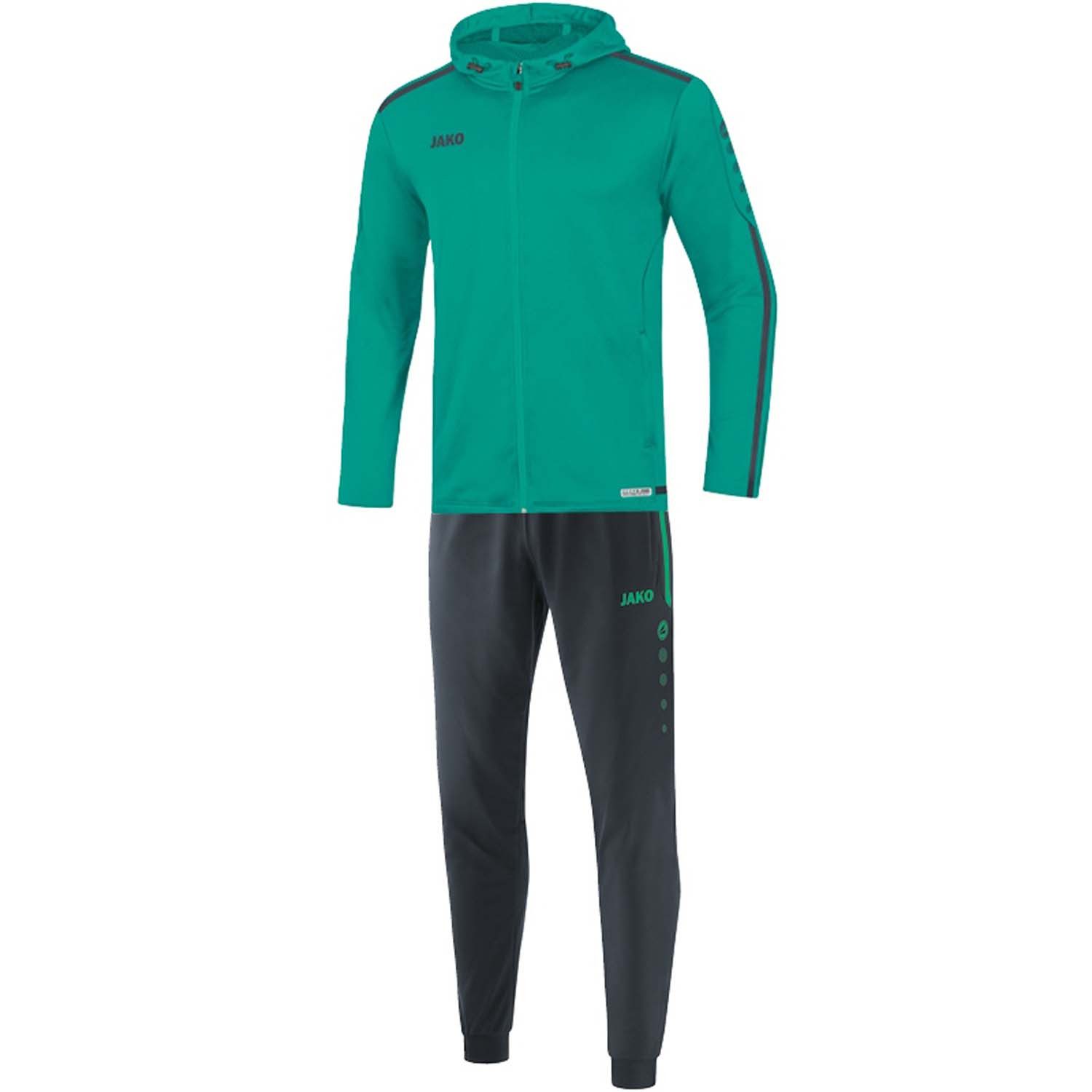 Trainingsanzug Jako Herren Trainingsanzug Polyester Striker 2.0 mit Kapuze M9419