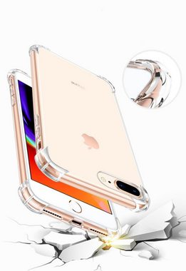 H-basics Handyhülle Handyhülle für Apple iPhone XS MAX - in Transparent - Handyhülle aus flexiblem TPU Silikon