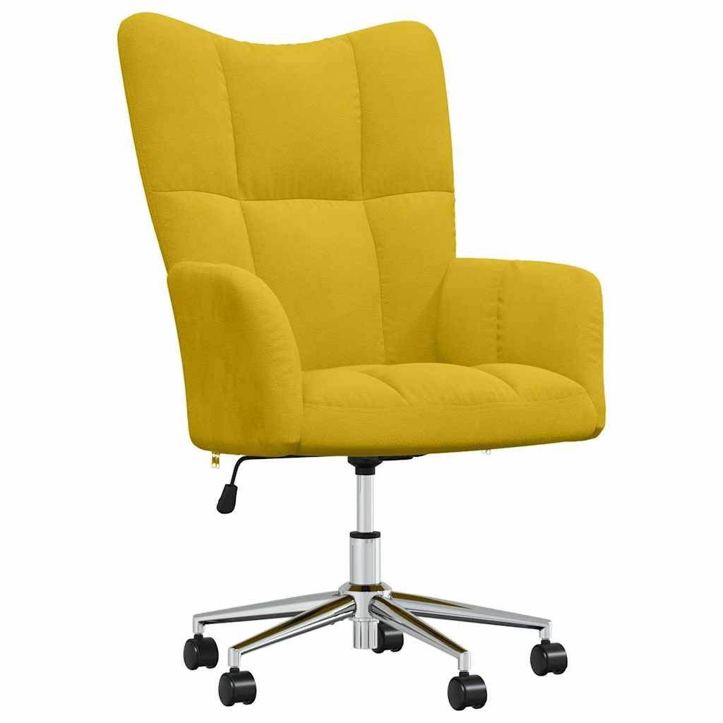 vidaXL Sessel Relaxsessel Senfgelb Samt (1-St)