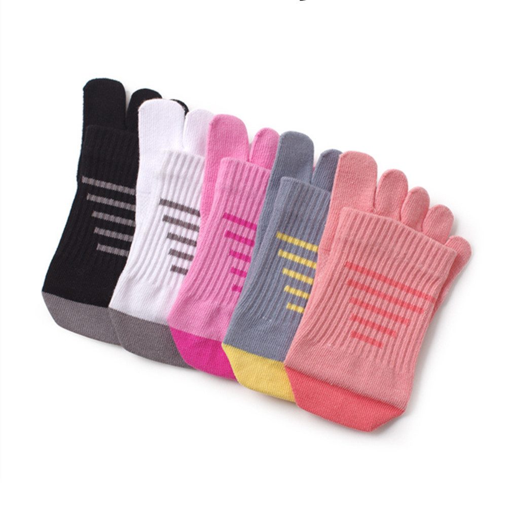 Blusmart Socken Zehensocken für Damen (Baumwolle, Tabi-Socken, 1-Paar, Sport-, Lauf-, Freizeit-, atmungsaktive Socken) für den Frühling und Herbst – Bild 4 von 5