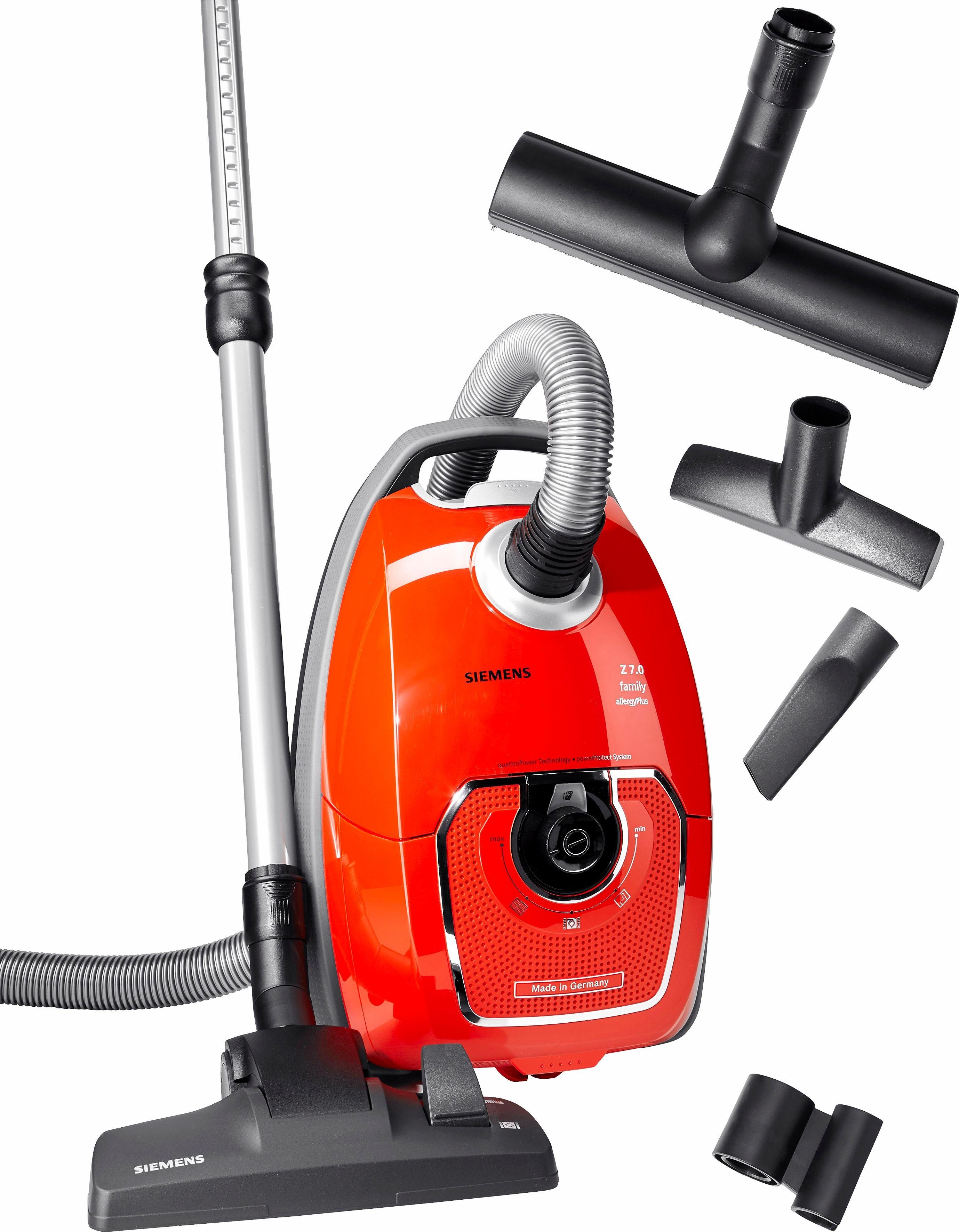 Bodenstaubsauger Z 7.0 family VSZ7330, 650 Watt, mit Beutel Bodenstaubsauger Z 7.0 family VSZ7330, 650 Watt, mit Beutel