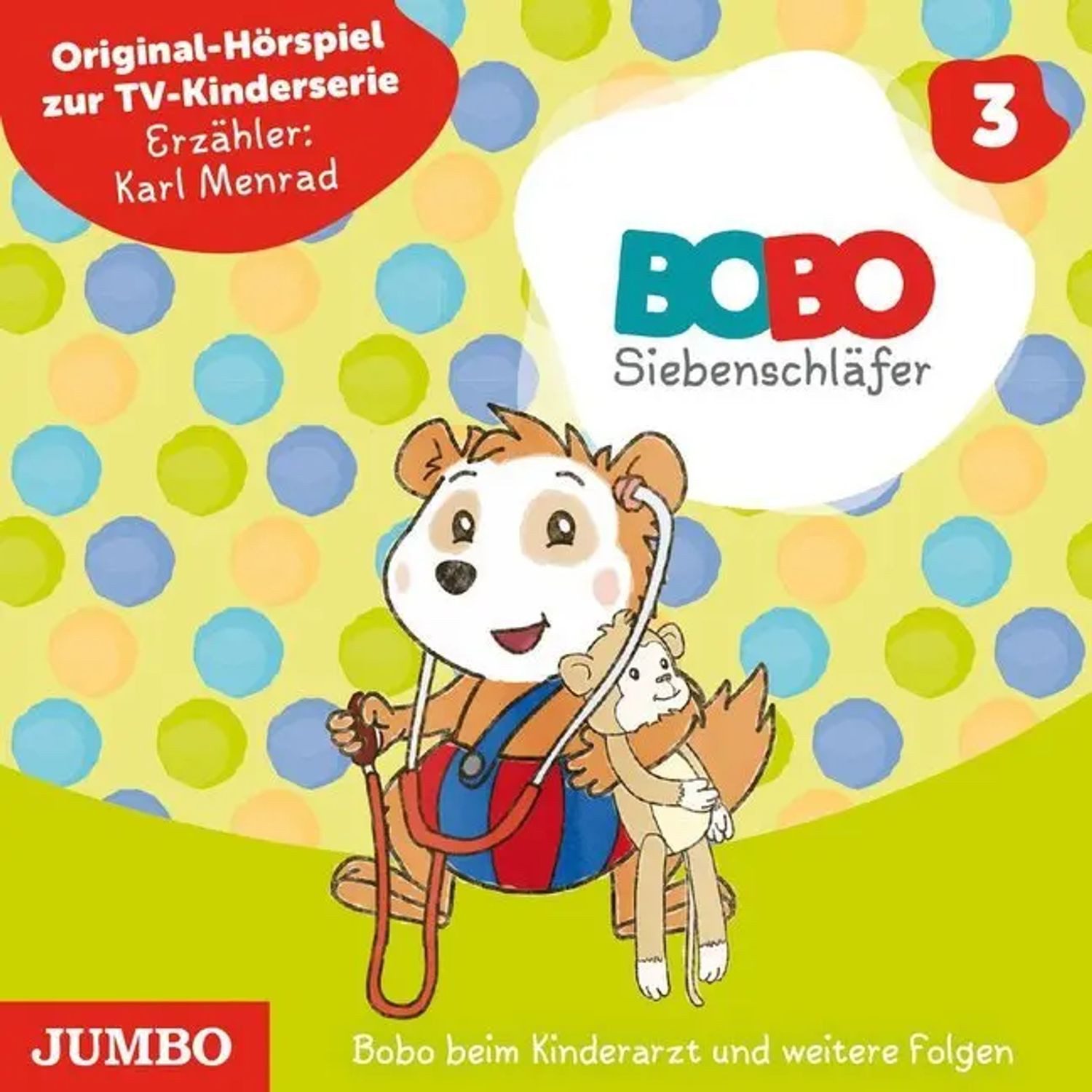 Hörspiel Bobo Siebenschläfer, Bobo beim Kinderarzt und weitere Folgen,Audio-CD