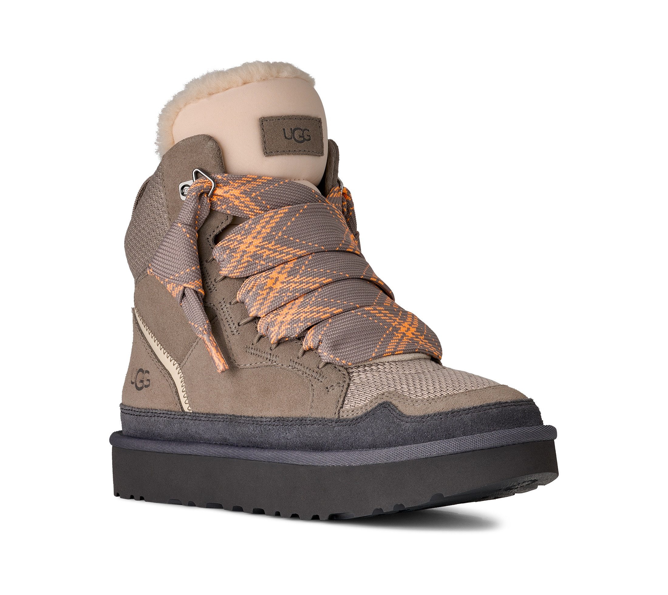 UGG HIGHMEL Sneakerboots High Top Sneaker, Schnürboots mit Anziehlasche günstig online kaufen