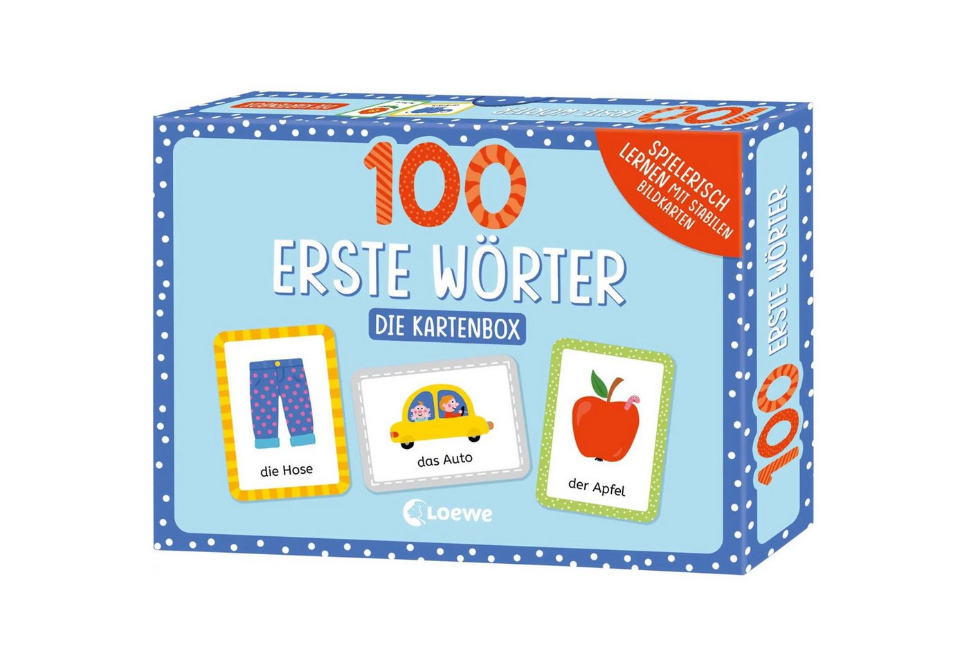 Loewe Spiel 100 erste Wörter - Die Kartenbox