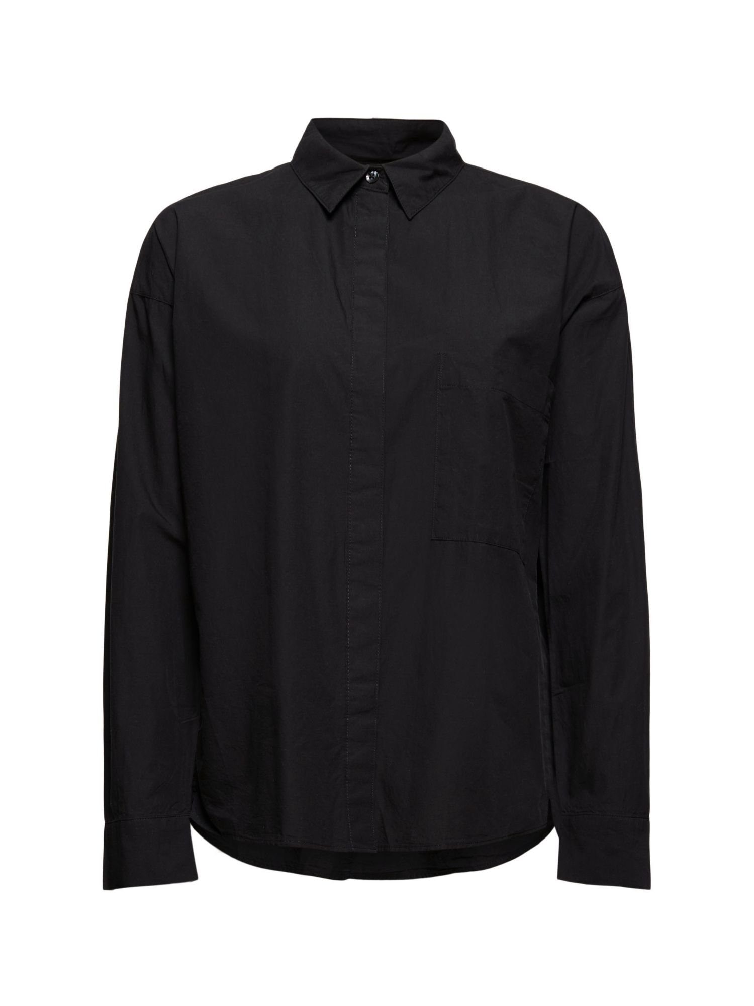 Esprit Langarmbluse »Oversize-Hemdbluse aus 100% Organic Cotton« online  kaufen | OTTO