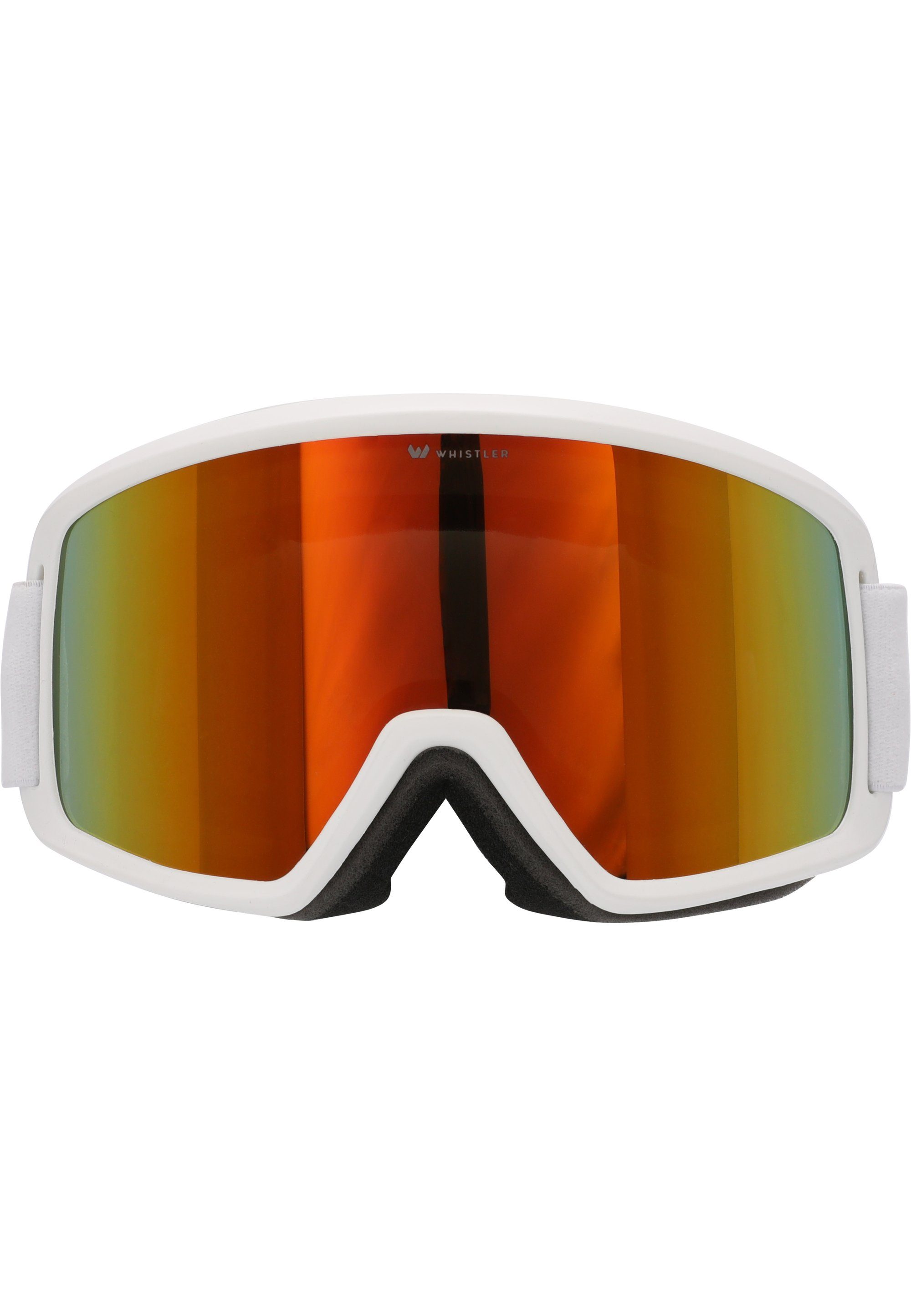 WHISTLER Skibrille UV-Schutz WS5100, Fog-Funktion und mit Anti weiß