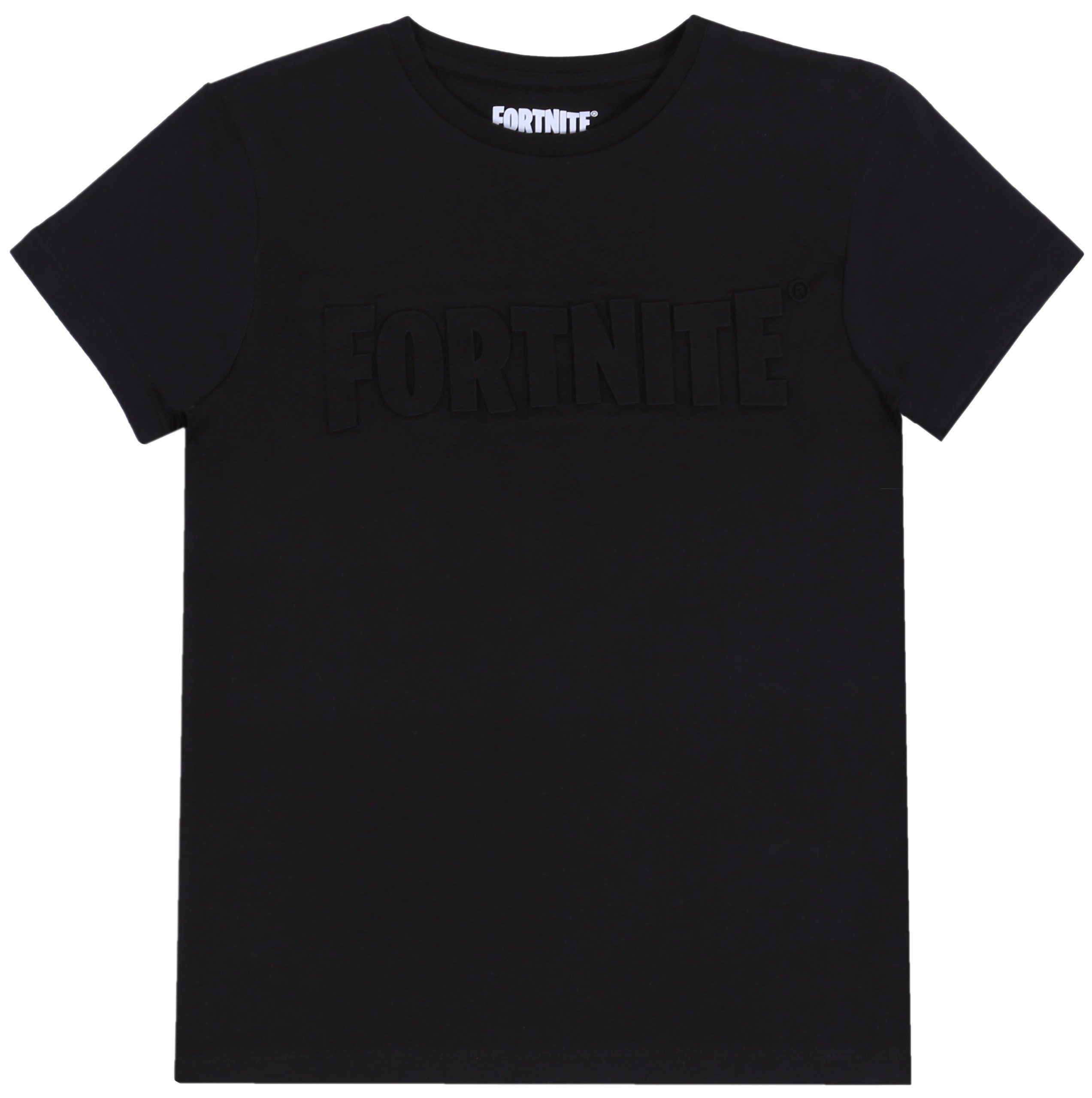 Kurzarmbluse Schwarzes T-Shirt Fornite 11-12 Jahre