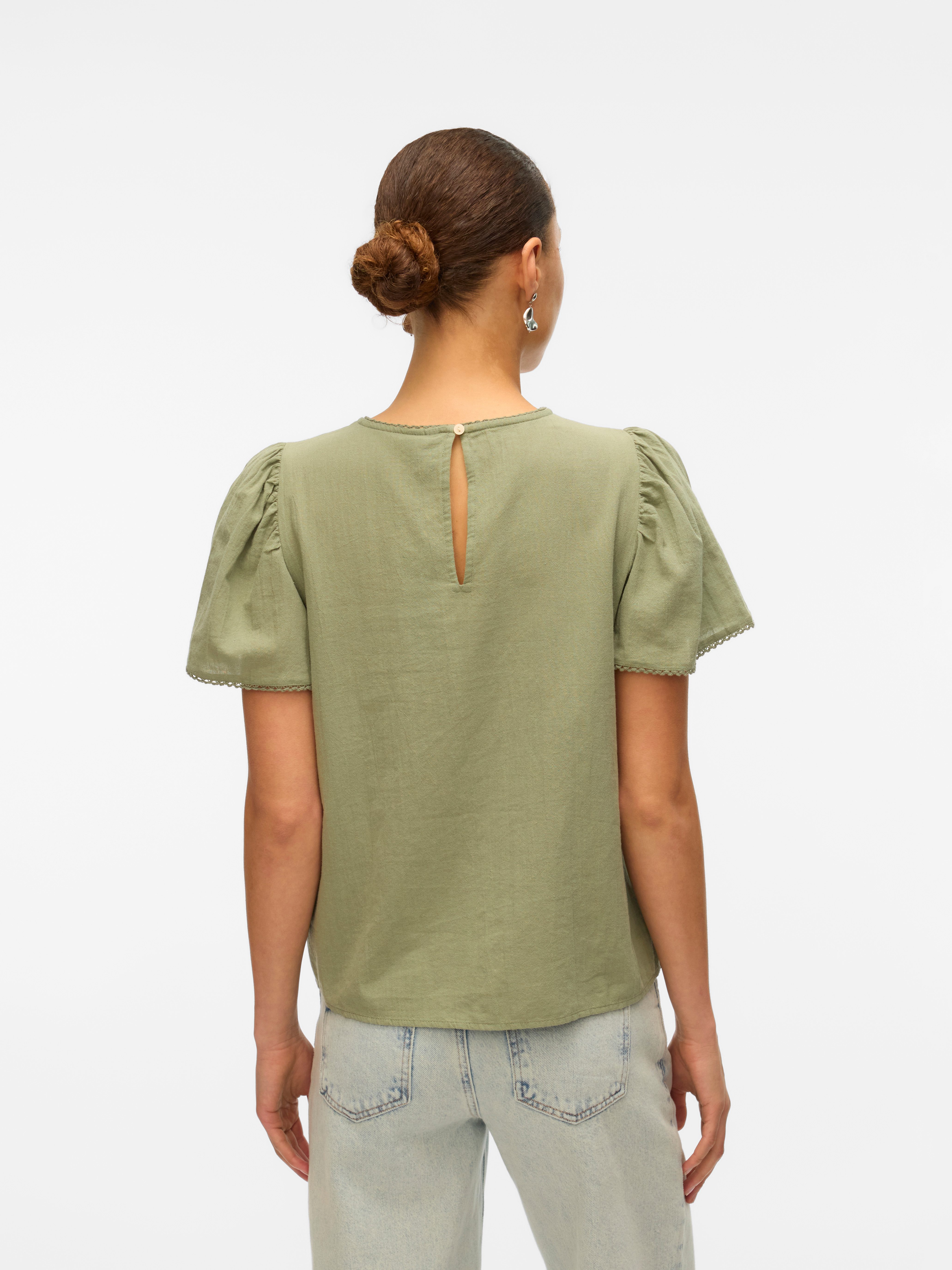 Vero Moda Kurzarmbluse VMPRETTY SS TOP günstig online kaufen