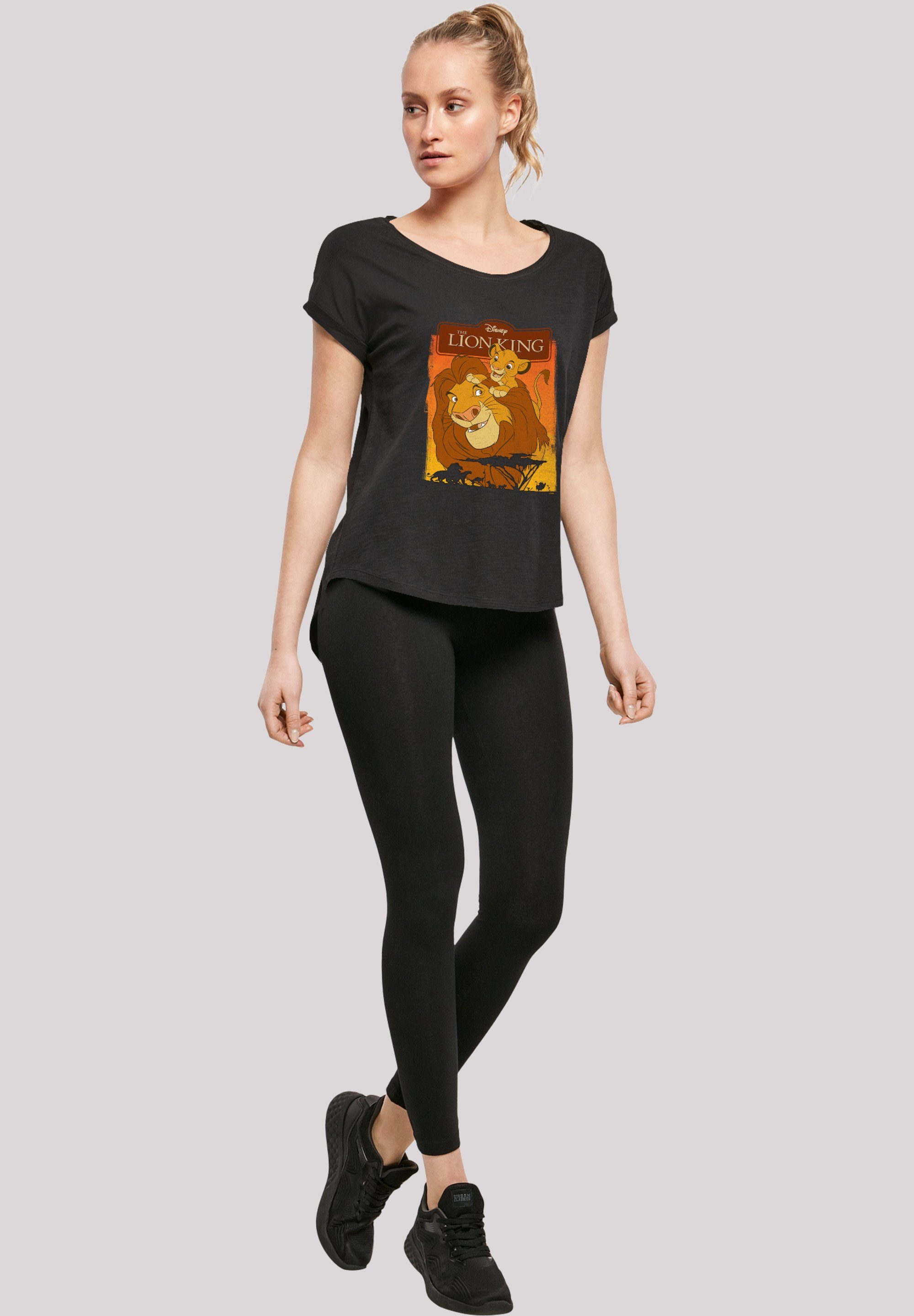 F4NT4STIC T-Shirt ' König Mufasa' Löwen Simba der und Print