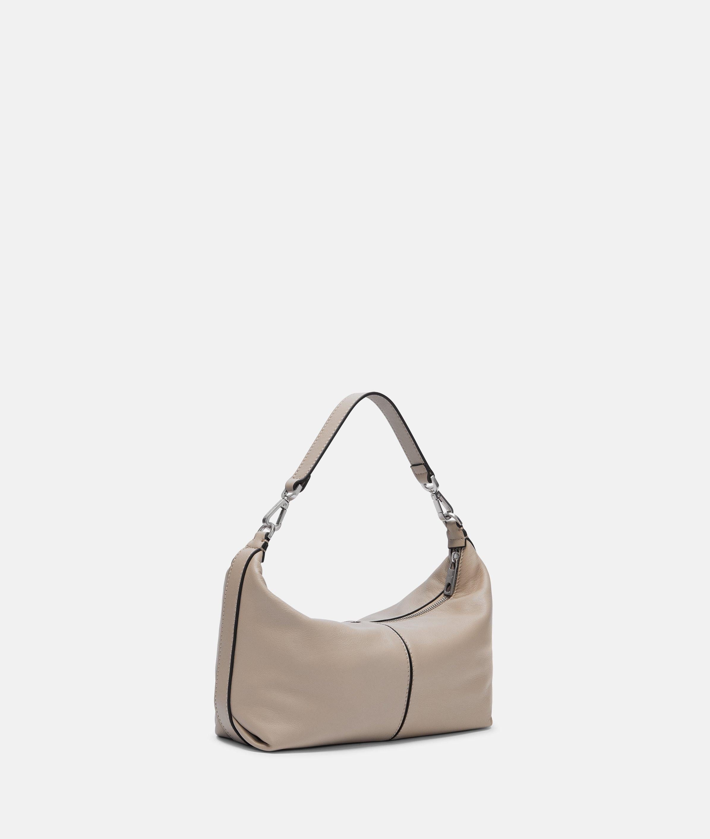 Liebeskind Berlin Schultertasche Paris Hobo S, Handliche Hobo-Bag aus Leder