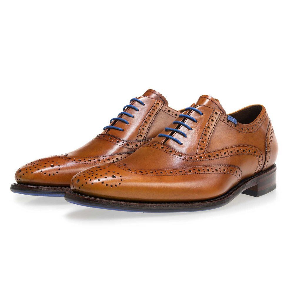 Floris van Bommel Floris van Bommel - De Loper 04.05 - SFM-30248-23-01 - Dunkelcognac Schnürschuh