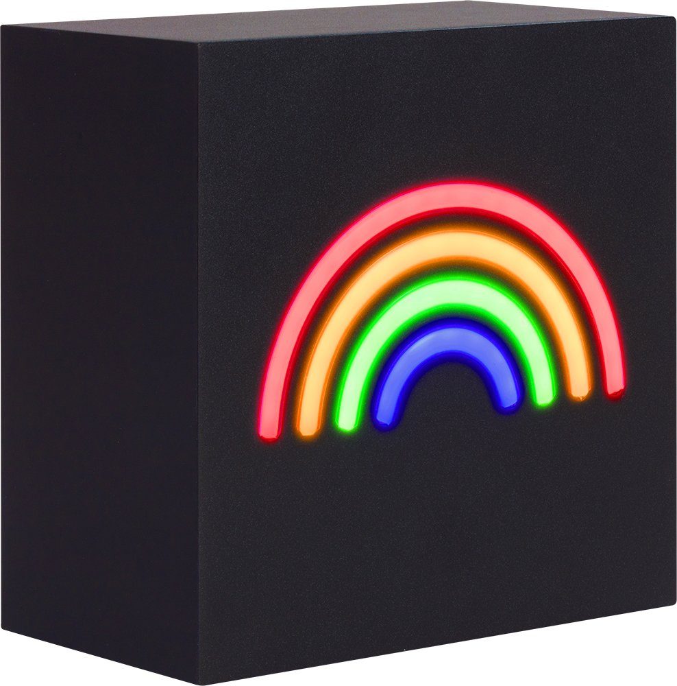 BigBen NEON Bluetooth-Lautsprecher (mit Neon Regenbogen) Rainbow