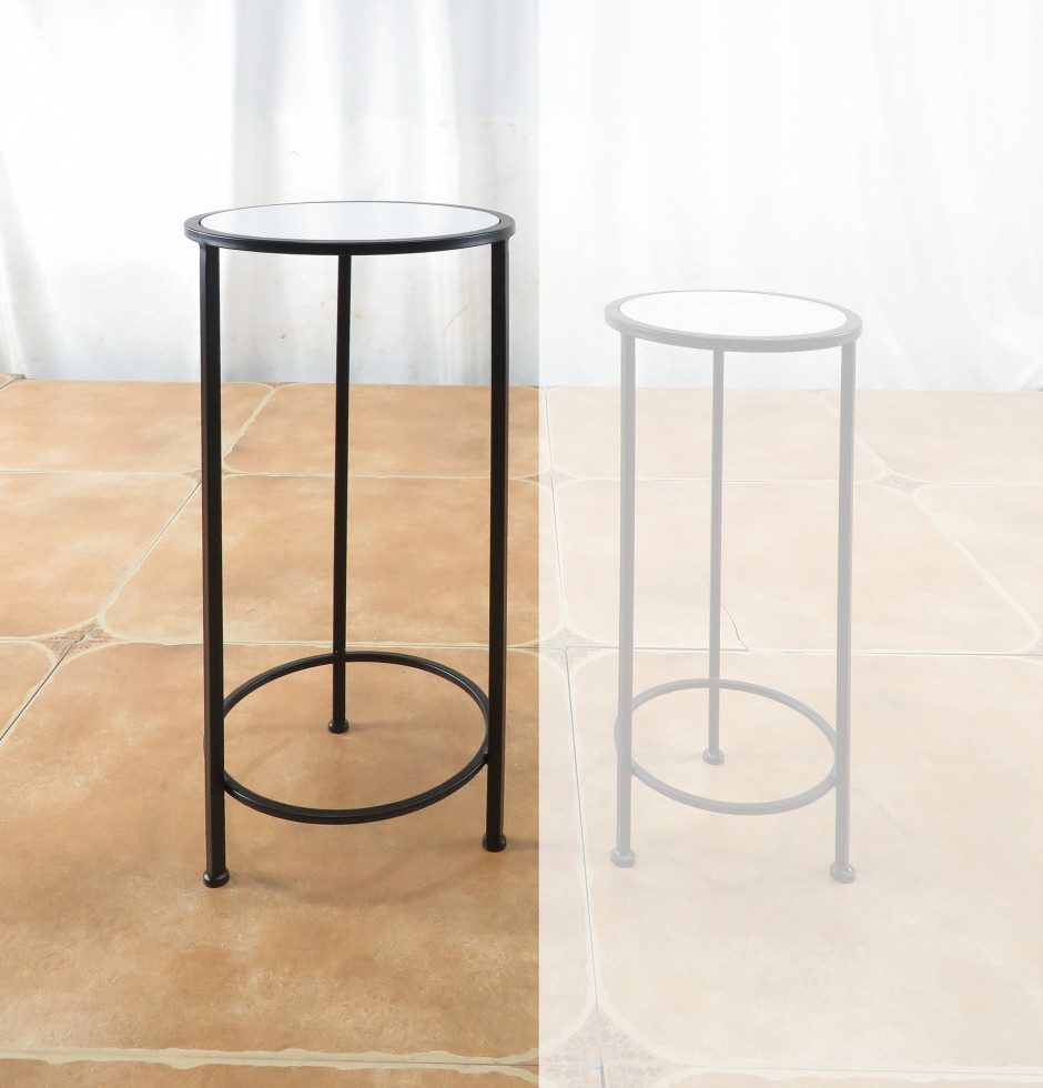 Trend Line Beistelltisch TrendLine Beistelltisch Marmoroptik Metall Ø 30 x günstig online kaufen