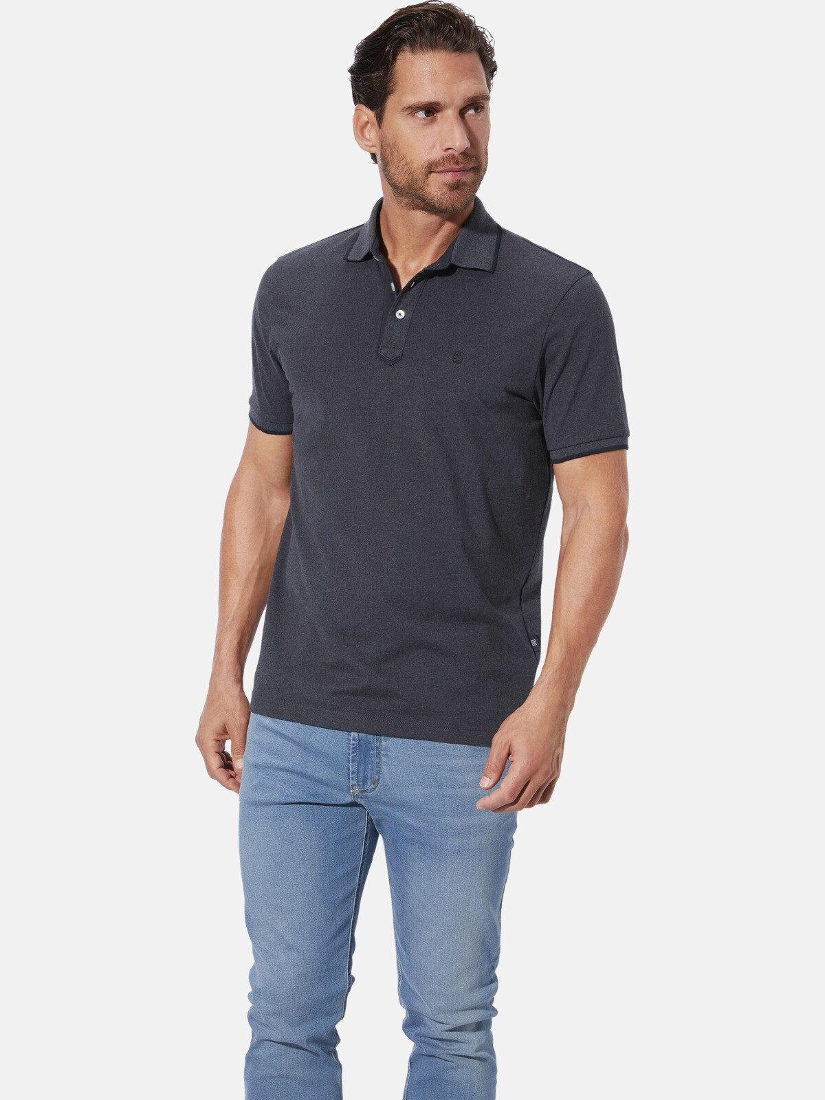 Babista Poloshirt TOVIO mit Flachstrickkragen günstig online kaufen