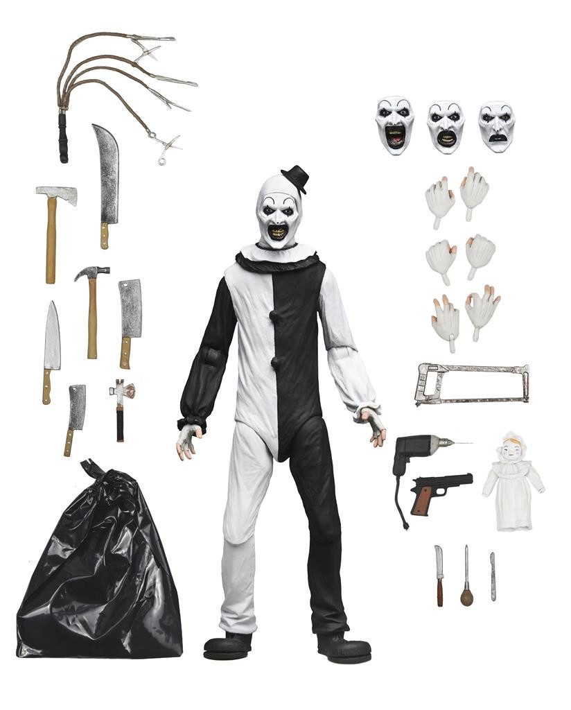 NECA Actionfigur Terrifier - 7" Scale - Ultimate Art the Clown