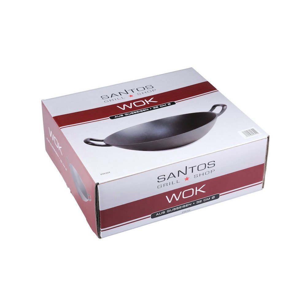 Ø Wok, Wok cm 32 PROREGAL® Gusseisen