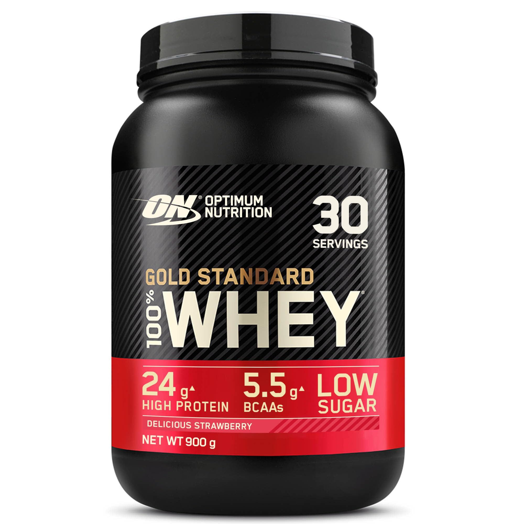Optimum Nutrition Optimum Nutrition Gold Standard Protein Powder, Strawberry,900g Pulver