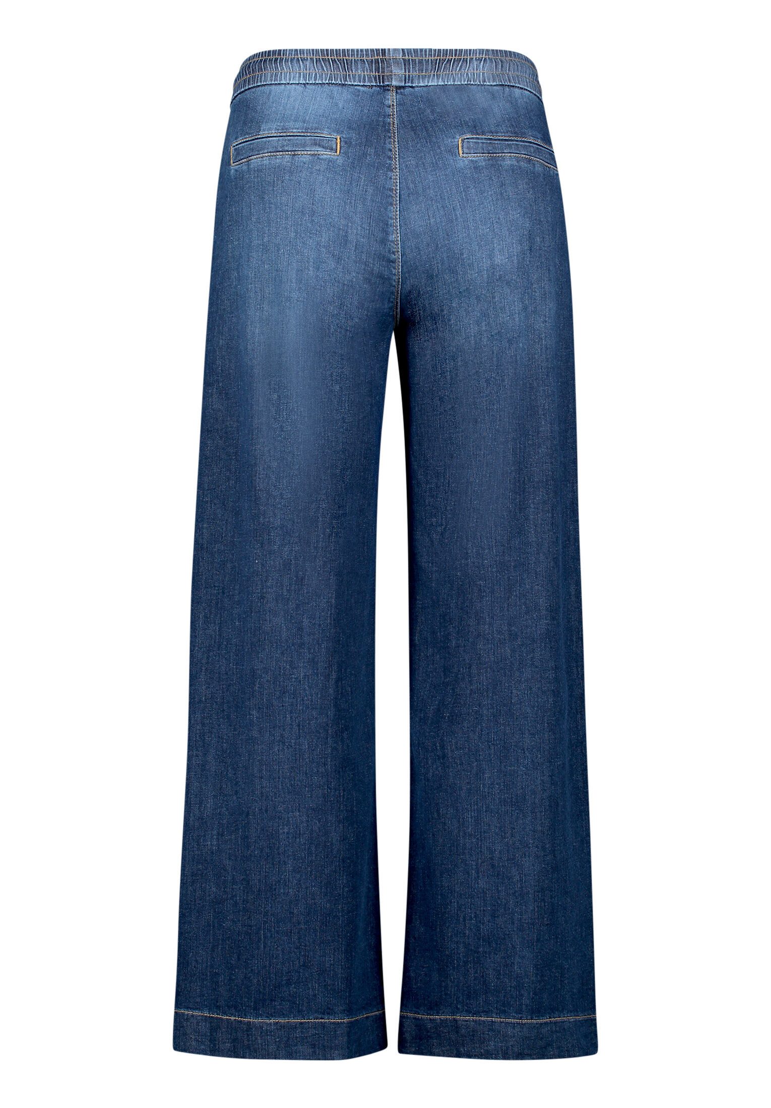 Cartoon Slim-fit-Jeans Damen mit weitem Bein