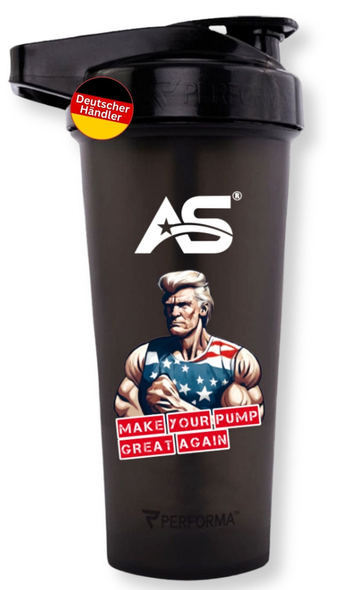 Protein Shaker American Supps Protein Shaker Donald Pump 800ml