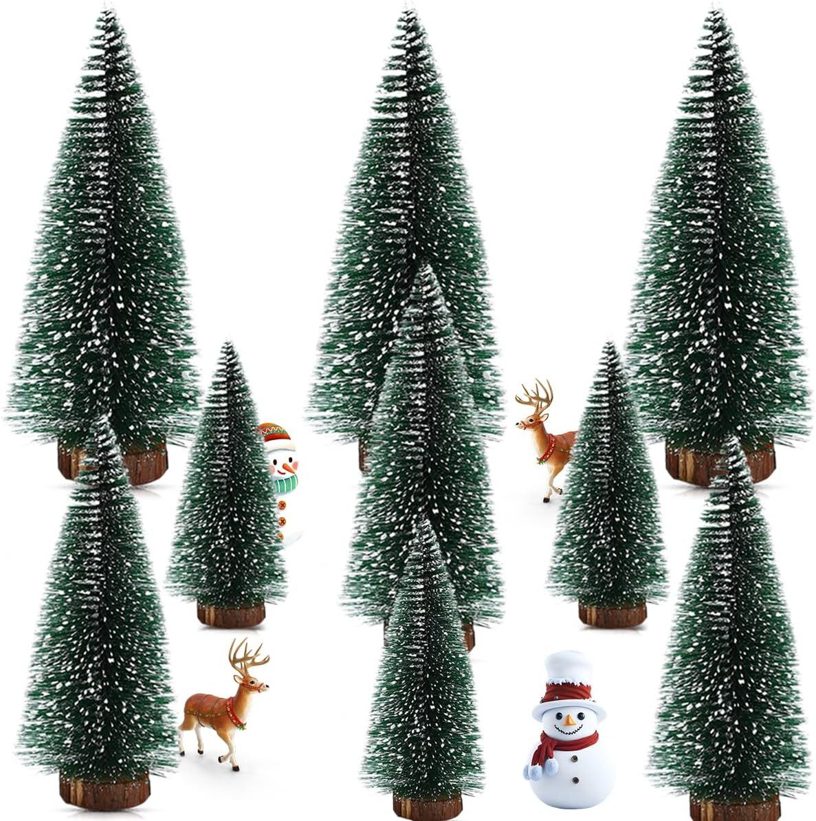 FELIXLEO Künstlicher Weihnachtsbaum Mini Weihnachtsbaum - Grüne Tannenbäume In 10/15/20 cm