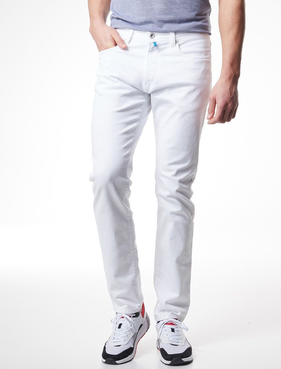 Herren Jeans Pierre Cardin 5-Pocket-Jeans PIERRE CARDIN FUTUREFLEX LYON white 3451 8880.10