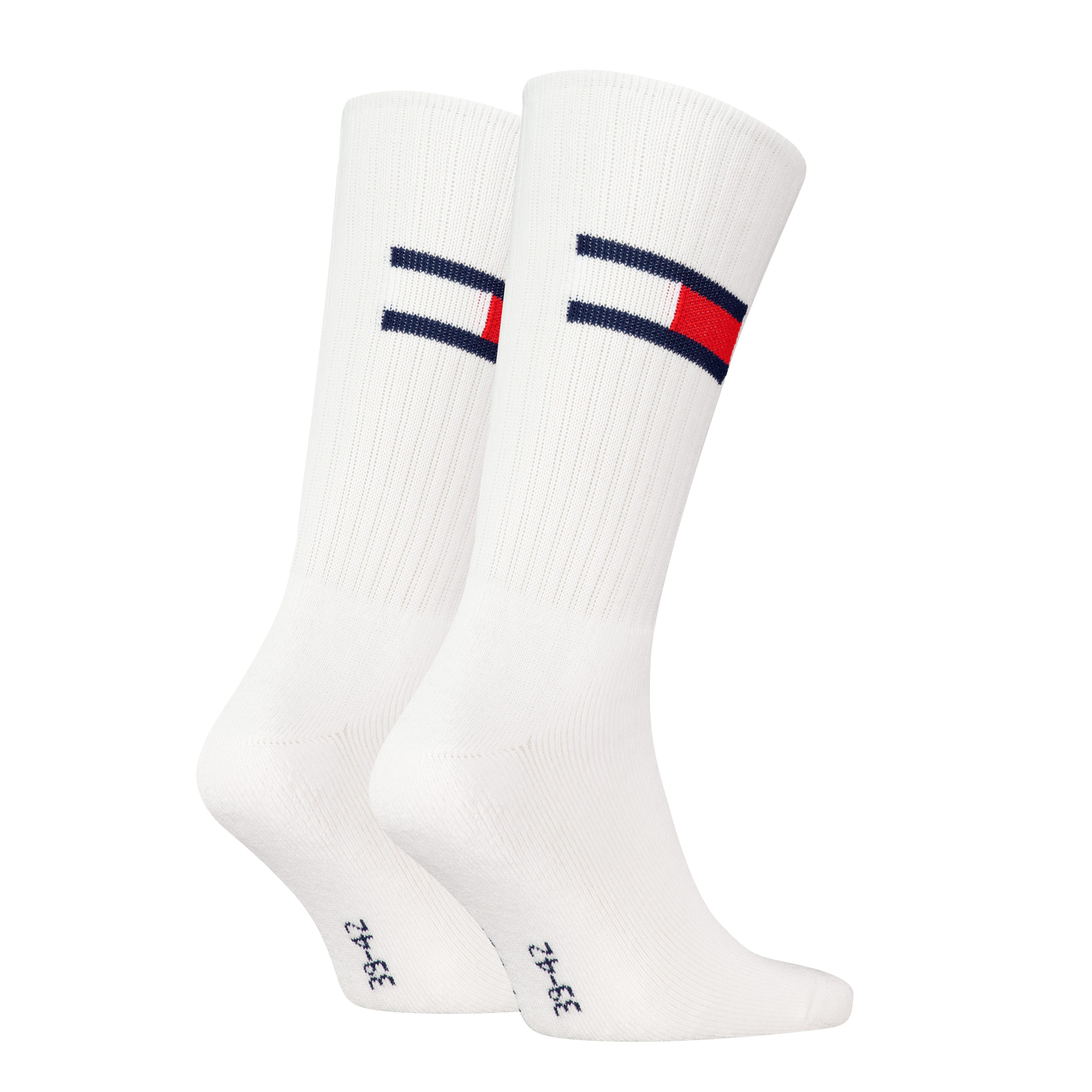 Tommy Hilfiger Socken TH UNI TJ SOCK 2P FLAG (2-Paar, 2 Paar) mit großem Lo günstig online kaufen