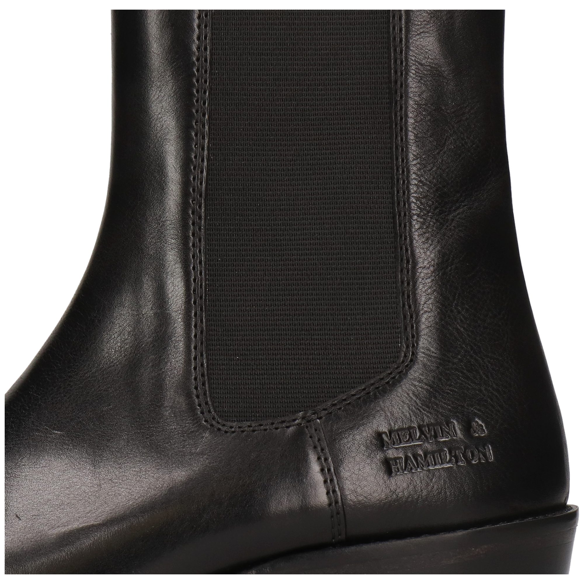 Melvin & Hamilton Shelby 2 Leder-Western Boots für Damen Stiefelette Kubanischer Absatz, Echtes Leder, Vegetabile Gerbung