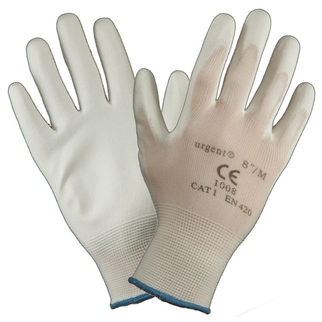 Arbeitshandschuh-Set 12 PAAR Arbeitshandschuhe Sicherheitshaschuhe Schutzhandschuhe PU