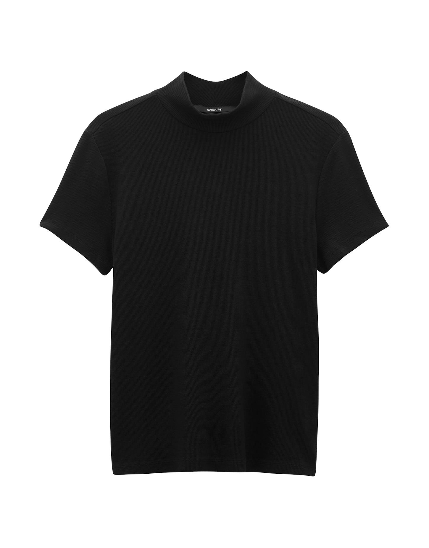 someday Kurzarmshirt Weiches Rippshirt KARLUSIA Slim günstig online kaufen